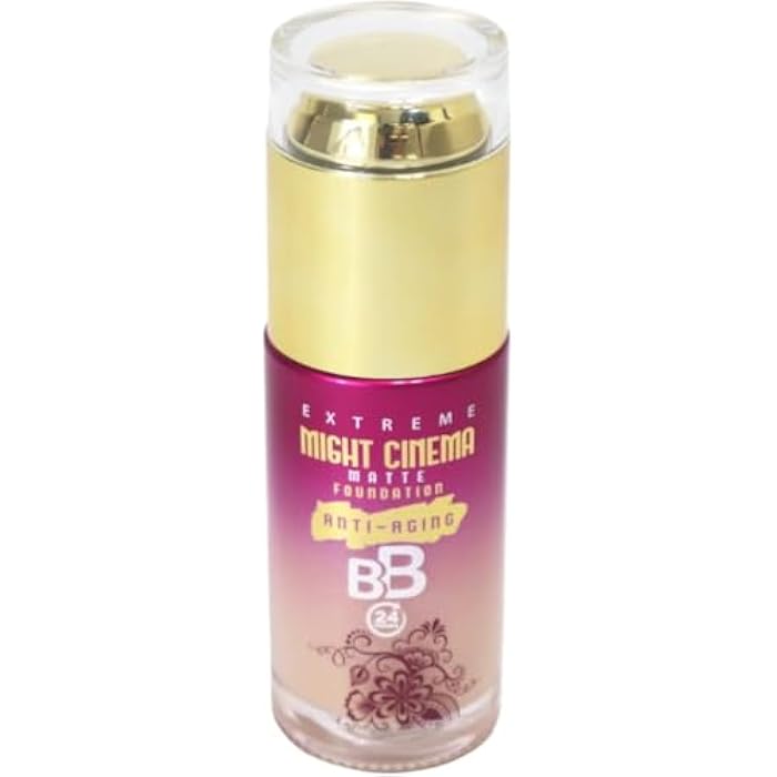 Might Cinema Anti-Aging Matte Foundation 24H Coverage BB (102) - Image 2